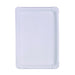 Piatto rettangolare bianco in cartone riciclato - 33,4 cm x 24,5 cm - 250 unità