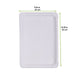 Piatto rettangolare bianco in cartone riciclato - 33,4 cm x 24,5 cm - 250 unità - dimensions