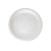 Piatto rotondo bianco in polpa di cellulosa - Ø 18 cm - 1000 unità