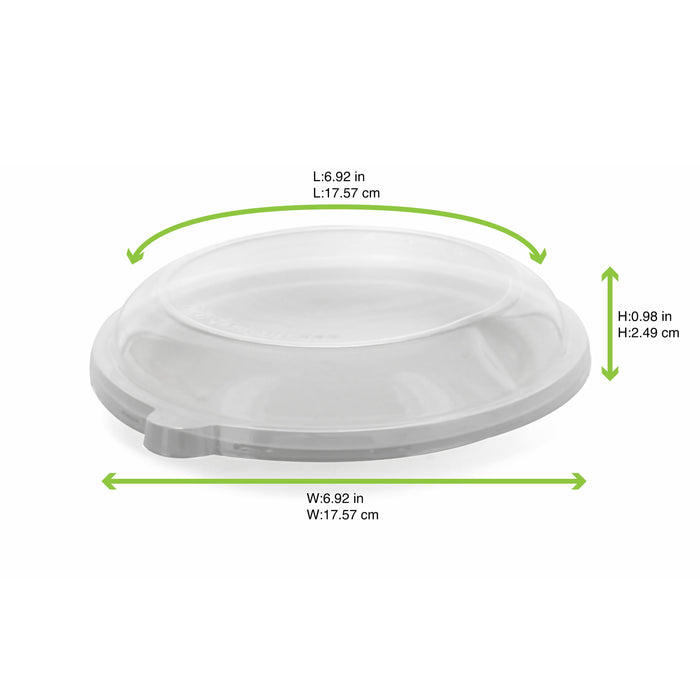 Coperchio in PET trasparente - Ø 17,6 cm - Compatibile con 210APUB16 - 100 unità