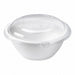 Coperchio a cupola in PET trasparente - Ø 22 cm - H 3 cm - Compatibile con 210APUB50, 210APU221, 210APU221F - 250 unità