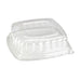 Coperchio in PET trasparente - 31,8 cm x 31,8 cm x 8,5 cm - Compatibile con 210APUS318 - 24 unità