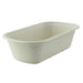 Contenitore rettangolare marrone in polpa di cellulosa - 1150 ml - 23 cm x 13,5 cm x 6,5 cm - 250 unità