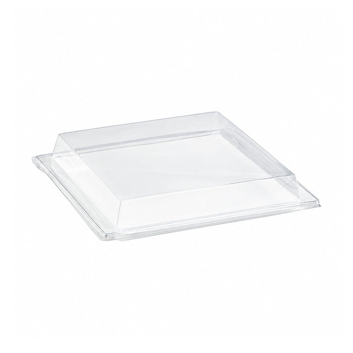 Coperchio in PET trasparente per vassoio "Atlas" - 27,5 cm x 26,5 cm x 3,3 cm - Compatibile con 210APUTRP3 - 100 unità