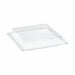 Coperchio in PET trasparente per vassoio "Atlas" - 27,5 cm x 26,5 cm x 3,3 cm - Compatibile con 210APUTRP3 - 100 unità
