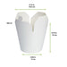 Contenitore in cartone bianco a base rotonda con chiusura a fessura - 1000 ml - Ø 10,6 cm - H 12 cm - 500 unità - dimensions