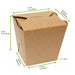 Scatola quadrata in cartone kraft - 750 ml - 10,2 cm x 9 cm x 10,3 cm - 500 unità - dimensions