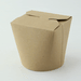 Contenitore in cartone kraft a base rotonda con chiusura a fessura - 750 ml - Ø 10 cm - H 9,8 cm - 500 unità