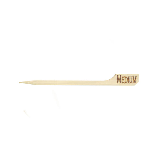 Stecchino per carne in bambù "Teppo Gushi" Medium (media cottura) - 9 cm - 1000 unità