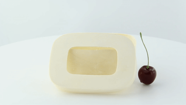 Scatola rettangolare in legno con coperchio a finestra - 240 ml - 10,7 cm x 7,7 cm x 5 cm - 100 unità