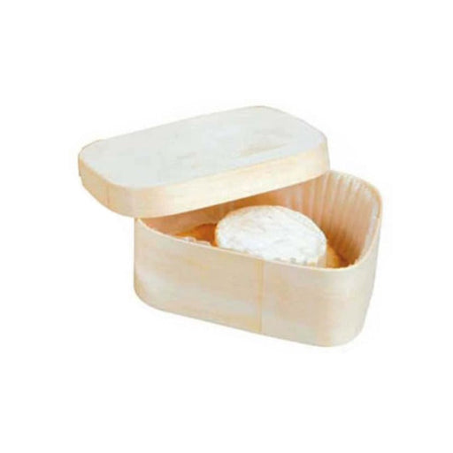 Scatola rettangolare in legno con coperchio - 240 ml - 11 cm x 8 cm x 5,5 cm - 100 unità