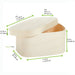 Scatola rettangolare in legno con coperchio - 240 ml - 11 cm x 8 cm x 5,5 cm - 100 unità - dimensions