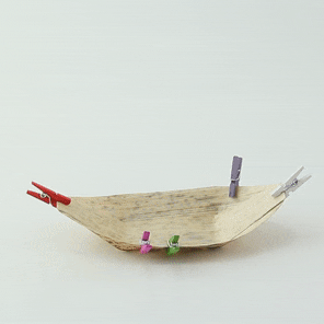 Mini molletta in legno colori assortiti - 2,5 cm - 2000 unità