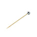 Stecchino in bambù con decoro football americano - 12 cm - 1000 unità