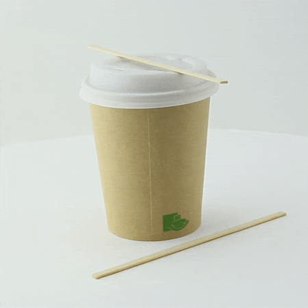 Palettina da caffè in bambù - 14 cm - 5000 unità