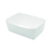 Vaschetta in cartone bianco - 500 ml - 12 cm x 7 cm x 4,3 cm - 250 unità