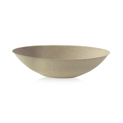 Ciotola ovale marrone in polpa di cellulosa "BioNChic" - 1500 ml - 27 cm x 16,5 cm x 7,7 cm - 100 unità