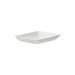 Piatto quadrato bianco in polpa di cellulosa "BioNChic" finger food - 6,5 cm x 6,5 cm - 300 unità