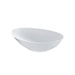 Ciotola ovale bianca in polpa di cellulosa "BioNChic" - 750 ml - 22,5 cm x 13,5 cm x 5,5 cm - 250 unità