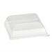 Coperchio in PET trasparente "BioNChic" - 11,2 cm x 11,2 cm x 3,6 cm - Compatibile con 210BCHIC1111, 210BCHIC1111F - 100 unità