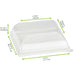 Coperchio in PET trasparente "BioNChic" - 11,2 cm x 11,2 cm x 3,6 cm - Compatibile con 210BCHIC1111, 210BCHIC1111F - 100 unità