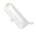 Coperchio in PET trasparente "BioNChic" - 27,5 cm x 9 cm x 3 cm - Compatibile con 210BCHIC279, 210BCHIC279F - 100 unità