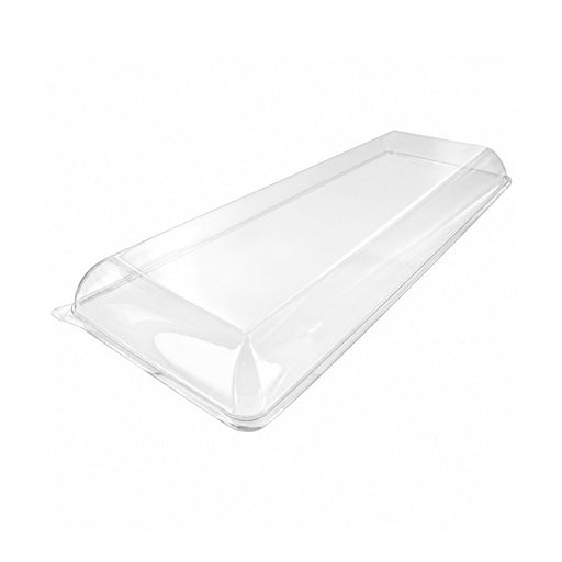 Coperchio in PET trasparente "BioNChic" - 40,4 cm x 15,7 cm x 3,3 cm - Compatibile con 210BCHIC3915, 210BCHIC3915F - 100 unità