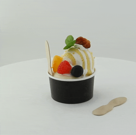 Cucchiaino da gelato in legno - 7,7 cm - 10000 unità