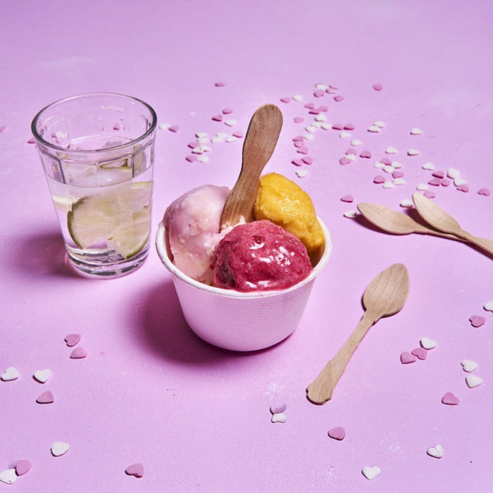 Cucchiaino da gelato in legno - 7,7 cm - 10000 unità