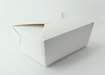 Contenitore per pasti in cartone bianco - 3000 ml - 21,5 cm x 16 cm x 9 cm - 160 unità