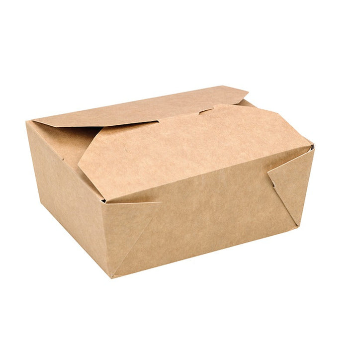 Contenitore per pasti in cartone kraft - 550 ml - 11 cm x 9 cm x 5 cm - 450 unità - dimensions