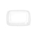 Coperchio in PET trasparente - 18,9 cm x 18,9 cm x 5 cm - Compatibile con 210BPUS18BR, 210BPUS18LM - 200 unità
