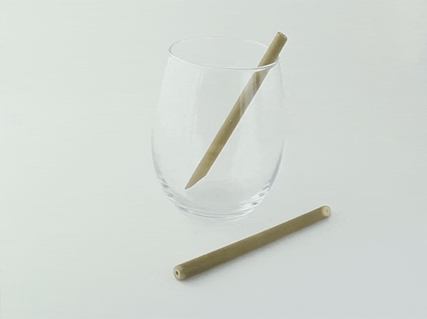 Cannuccia in bambù naturale - 14,5 cm - 400 unità