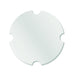 Coperchio in cartone bianco per contenitore per pollo - Ø 20,2 cm - Compatibile con 210BUCK130KR, 210BUCK131K, 210BUCK132K - 300 unità
