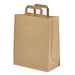 Shopper in carta kraft marrone - 17,5 cm x 9 cm x 21,5 cm - 500 unità