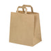 Shopper in carta kraft marrone - 26 cm x 14 cm x 32 cm - 250 unità