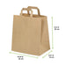 Shopper in carta kraft marrone - 26 cm x 14 cm x 32 cm - 250 unità