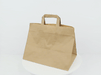 Shopper in carta kraft marrone riciclata - 32 cm x 20 cm x 25 cm - 250 unità