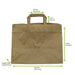 Shopper in carta kraft marrone riciclata - 32 cm x 20 cm x 25 cm - 250 unità - dimensions