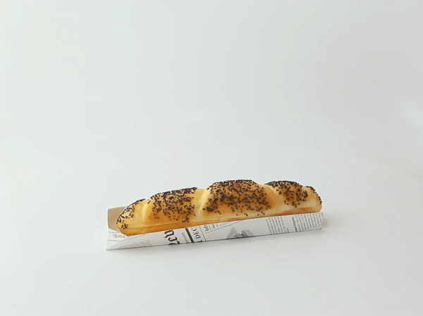 Supporto per hot dog in cartone con stampa Giornale - 18 cm x 4 cm x 1,9 cm - 1000 unità