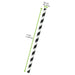 Cannuccia per smoothie in carta nera/bianca - Ø 0,8 cm - H 19,7 cm - 3000 unità - dimensions