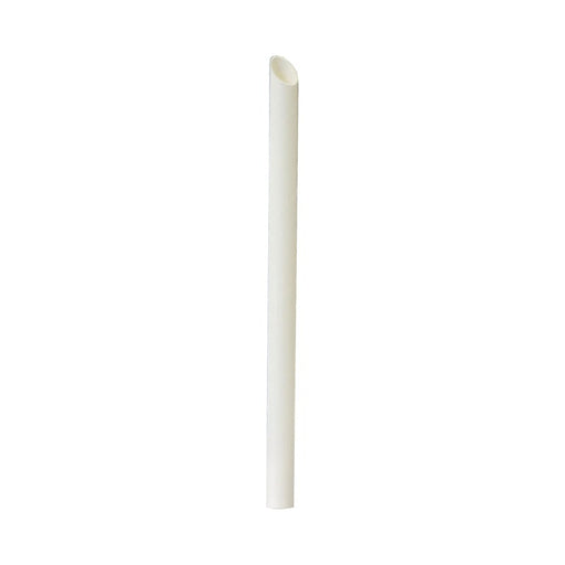 Cannuccia a punta bianca per Bubble tea - Ø 1,2 cm - H 20 cm - 3000 unità
