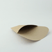 Busta per crêpe triangolare in cartone marrone - 14,5 cm x 6,5 cm x 18,5 cm - 1000 unità