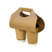 Portabicchieri in kraft - 2 scomparti - 38,5 cm x 22,2 cm - 400 unità