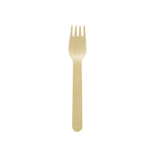 Forchetta in legno - 15,8 cm - 2000 unità