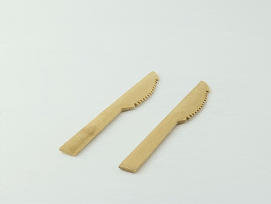Coltello in bambù - 16 cm - 250 unità