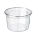 Contenitore "Deli" rotondo in PET trasparente con coperchio a incastro - 700 ml - Ø 11,7 cm - H 10,7 cm - 225 unità