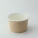 Contenitore "Deli" rotondo in cartone kraft - 480 ml - Ø 11,4 cm - H 7,2 cm - 500 unità