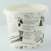 Contenitore "Deli" rotondo in cartone con decoro Giornale - 600 ml - Ø 11,4 cm - H 8,7 cm - 500 unità