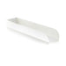 Supporto per hot dog in cartone bianco - 25 cm x 5,5 cm x 3,5 cm - 1000 unità